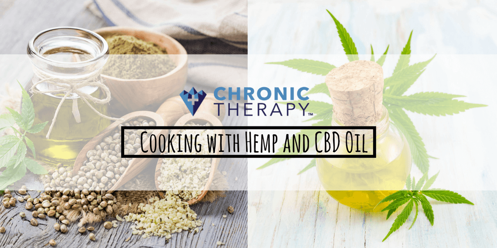 Cooking with Hemp and CBD Oil banner